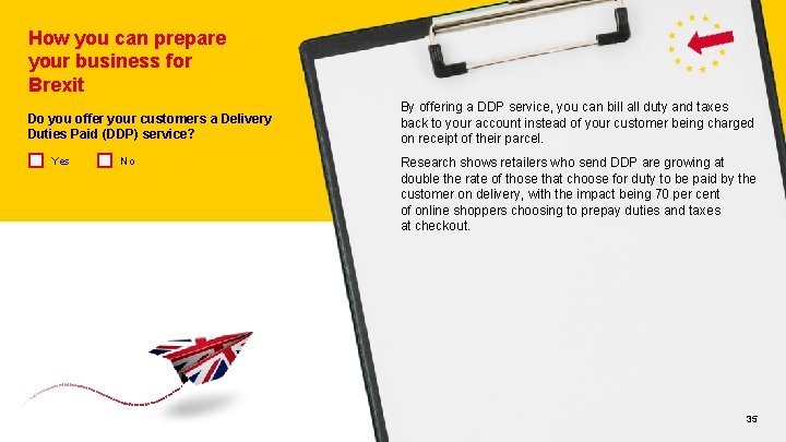 How you can prepare your business for Brexit Do you offer your customers a How you can prepare your business for Brexit Do you offer your customers a