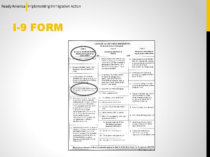 I-9 FORM 