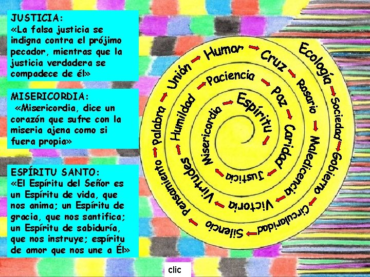 JUSTICIA: «La falsa justicia se indigna contra el prójimo pecador, mientras que la justicia JUSTICIA: «La falsa justicia se indigna contra el prójimo pecador, mientras que la justicia
