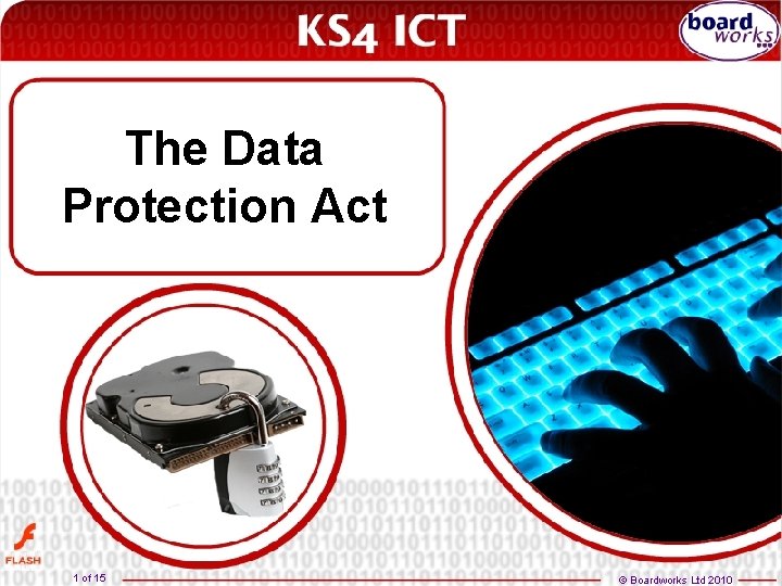 The Data Protection Act 1 of 15 © Boardworks Ltd 2010 