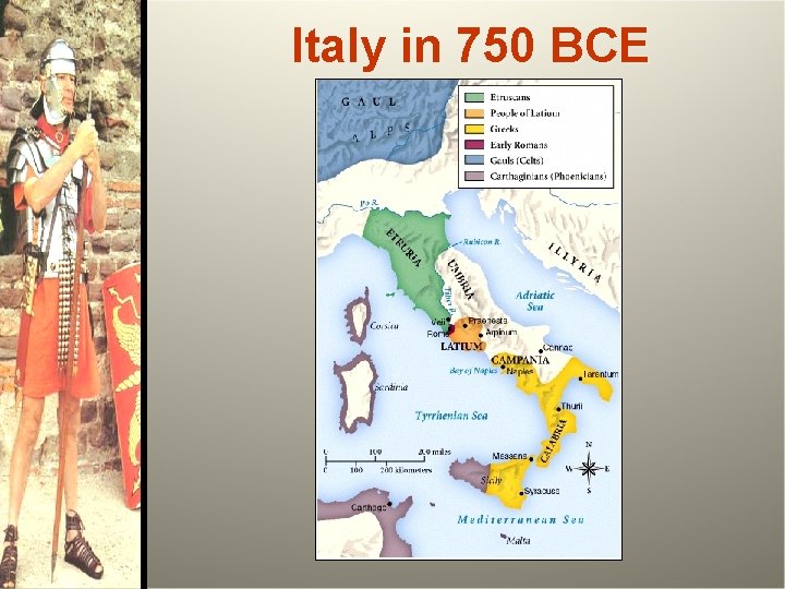 Italy in 750 BCE 