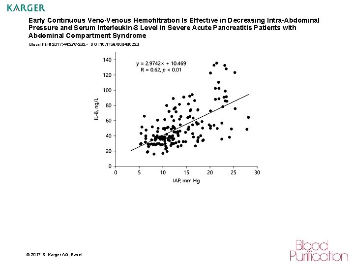 Early Continuous Veno-Venous Hemofiltration Is Effective in Decreasing Intra-Abdominal Pressure and Serum Interleukin-8 Level