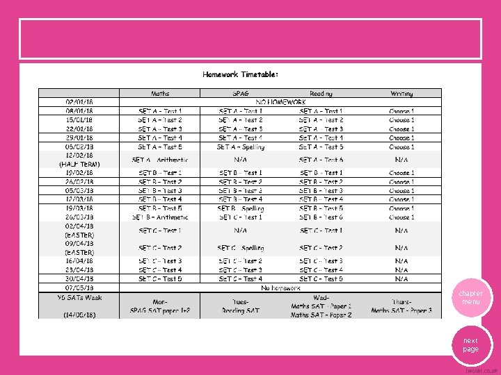  • . chapter menu next page 