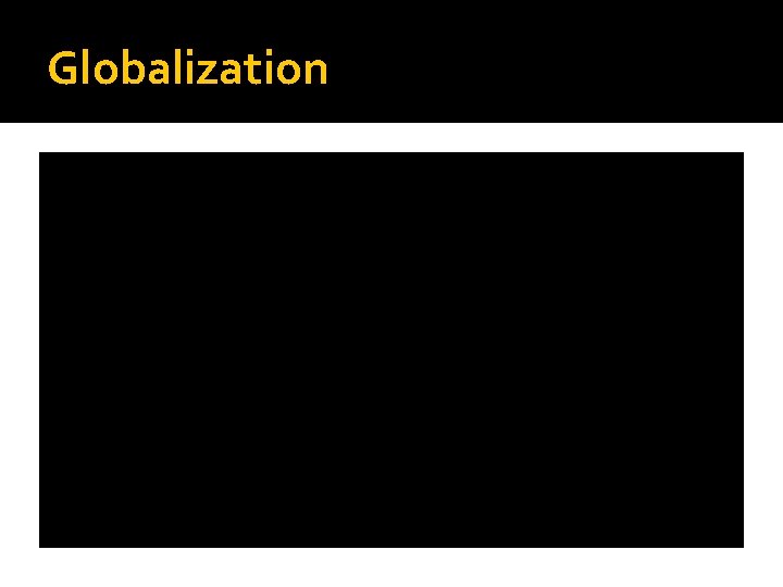 Globalization 
