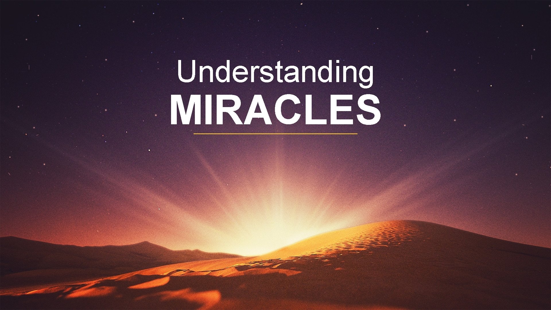 Understanding MIRACLES 