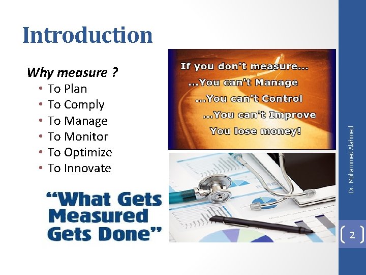 Introduction • • • To Plan To Comply To Manage To Monitor To Optimize