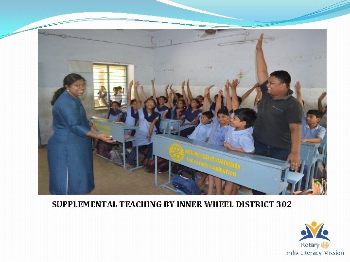 SUPPLEMENTAL TEACHING BY INNER WHEEL DISTRICT 302 