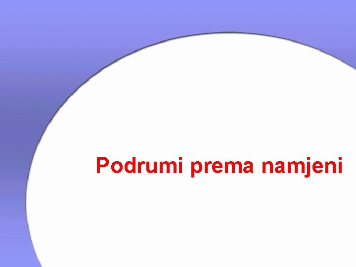 Podrumi prema namjeni 