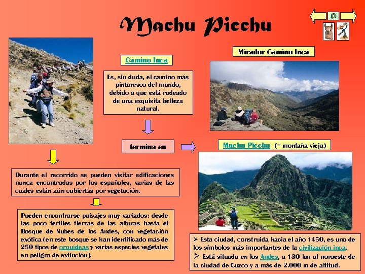 Machu Picchu Mirador Camino Inca Es, sin duda, el camino más pintoresco del mundo,