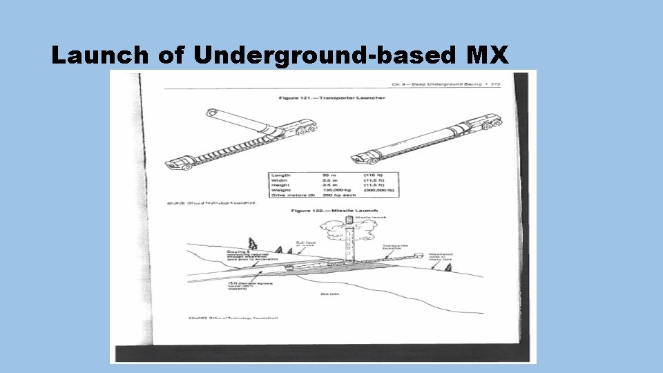 Launch of Underground-based MX 
