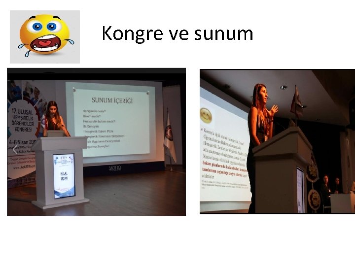 Kongre ve sunum 