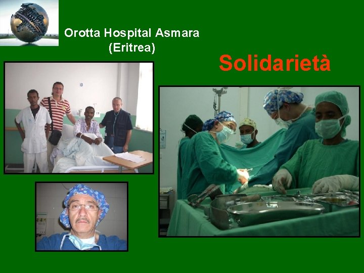 Orotta Hospital Asmara (Eritrea) Solidarietà 