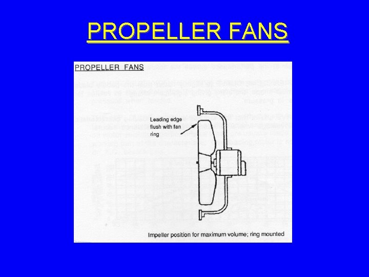 PROPELLER FANS 