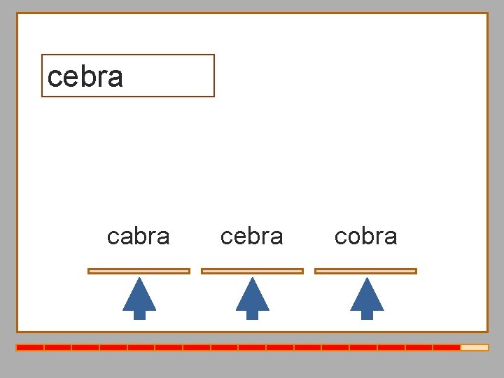 cebra cabra cebra cobra 