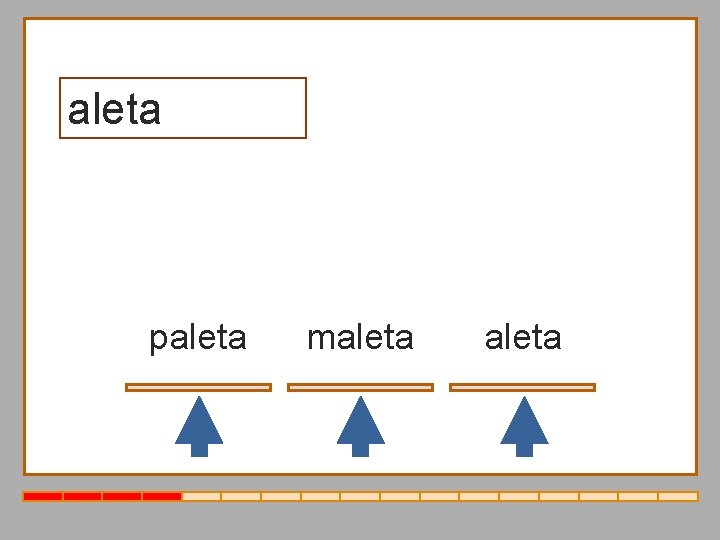 aleta paleta maleta 