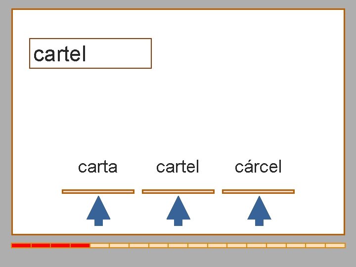 cartel carta cartel cárcel 