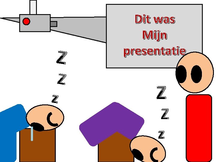 Z Z z Dit was Mijn presentatie Z Z z 