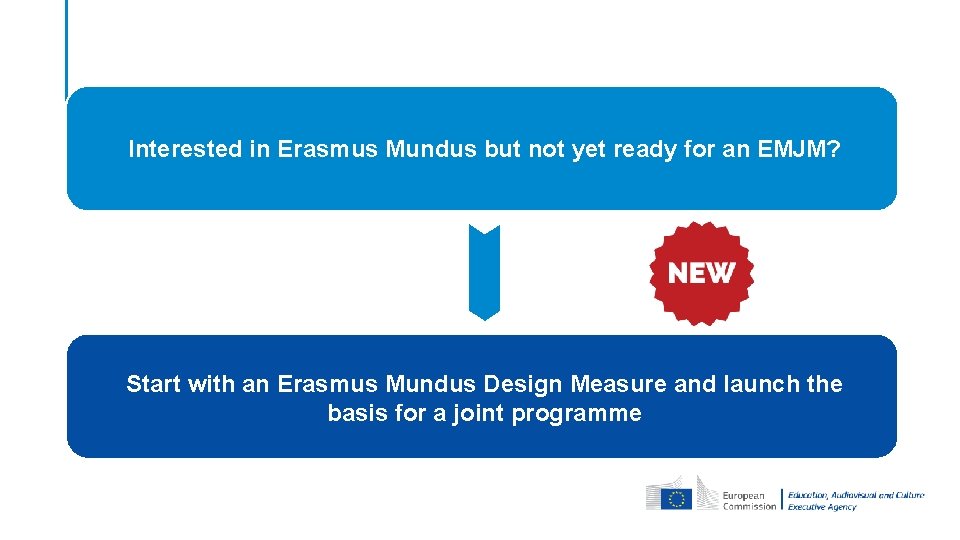 Interested in Erasmus Mundus but not yet ready for an EMJM? Start with an