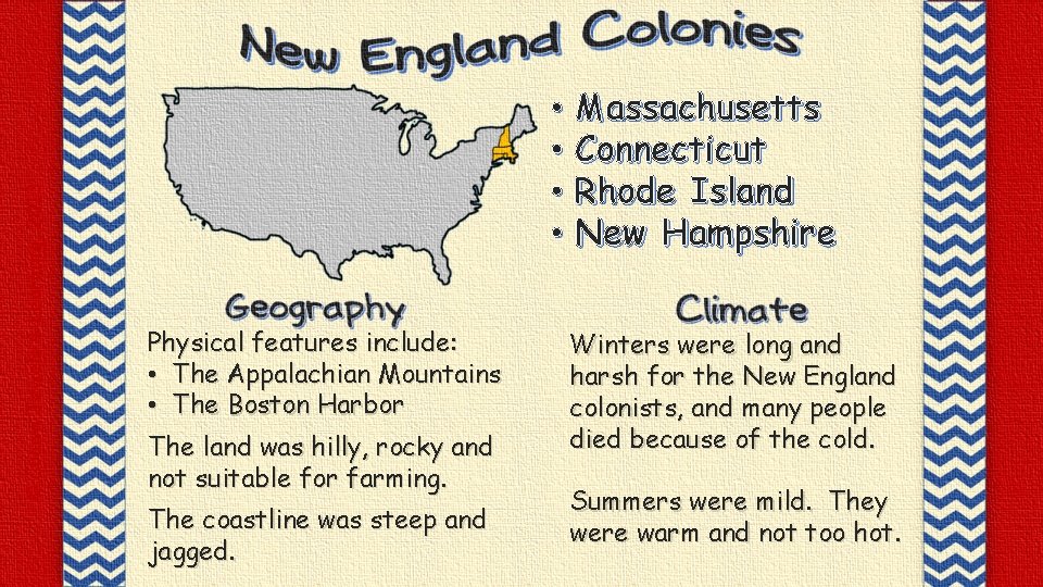 © Crown Jewels 4 Learning, 2013 • • Physical features include: • The Appalachian