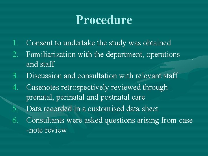 Undertake Study DRUG PRESCRIBING PATTERN IN OBSTETRICS A CASE STUDY