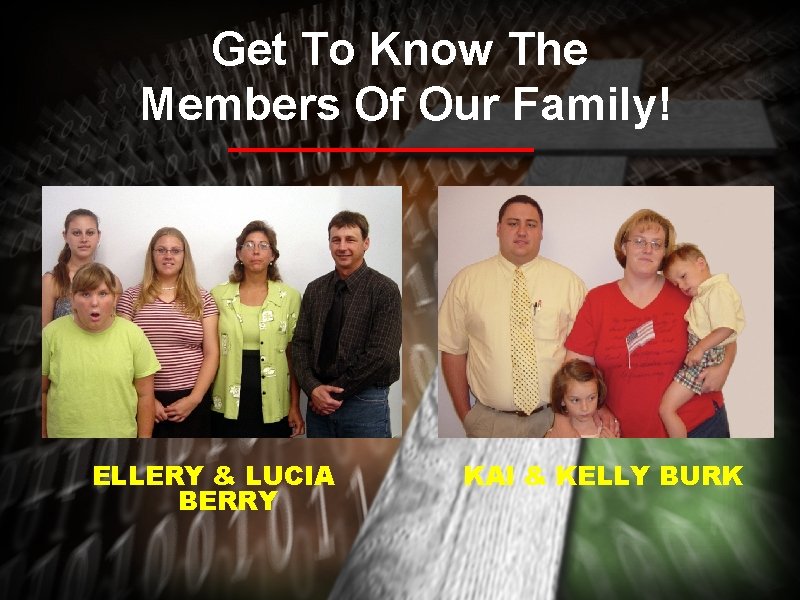 Get To Know The Members Of Our Family! ELLERY & LUCIA BERRY KAI &