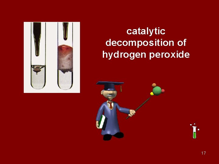 catalytic decomposition of hydrogen peroxide 17 