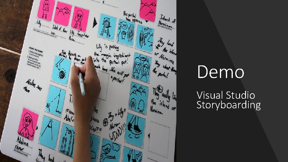Demo Visual Studio Storyboarding 