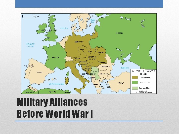 Military Alliances Before World War I 