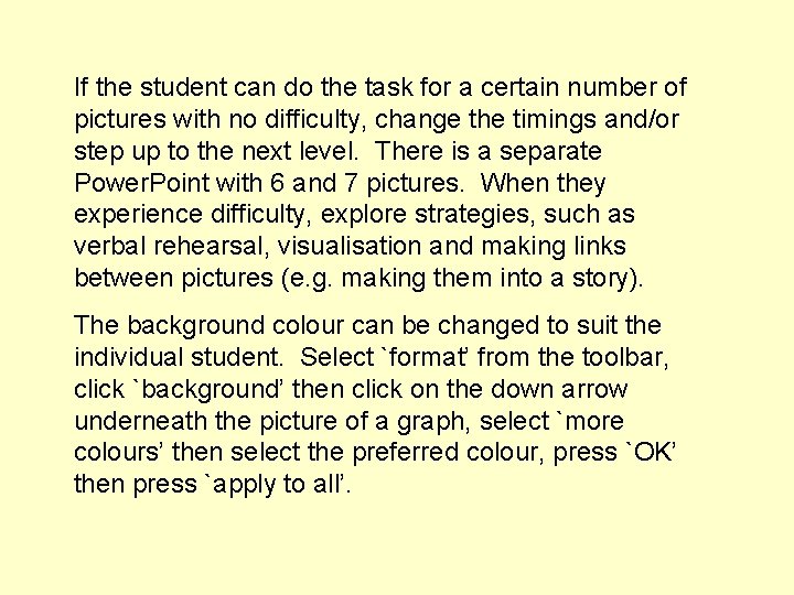 If the student can do the task for a certain number of pictures with
