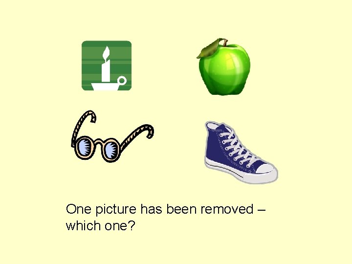 One picture has been removed – which one? 