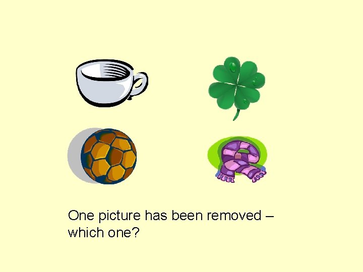 One picture has been removed – which one? 