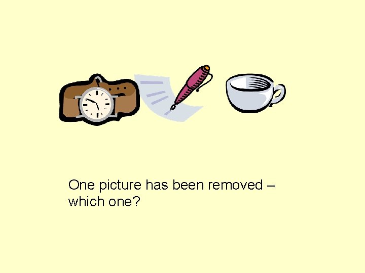 One picture has been removed – which one? 