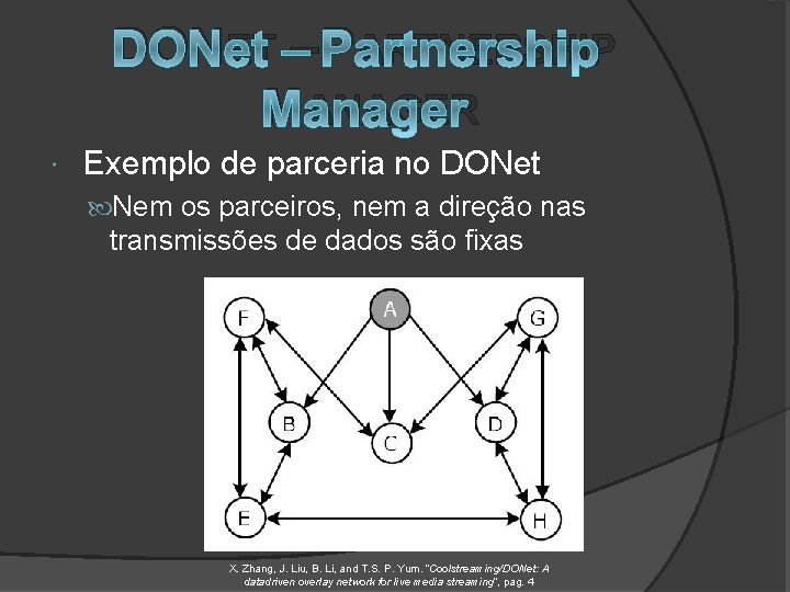 DONET – PARTNERSHIP MANAGER Exemplo de parceria no DONet Nem os parceiros, nem a