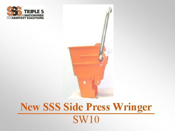 New SSS Side Press Wringer SW 10 