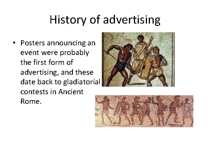 Advertising and branding Business Management marketing Branding You