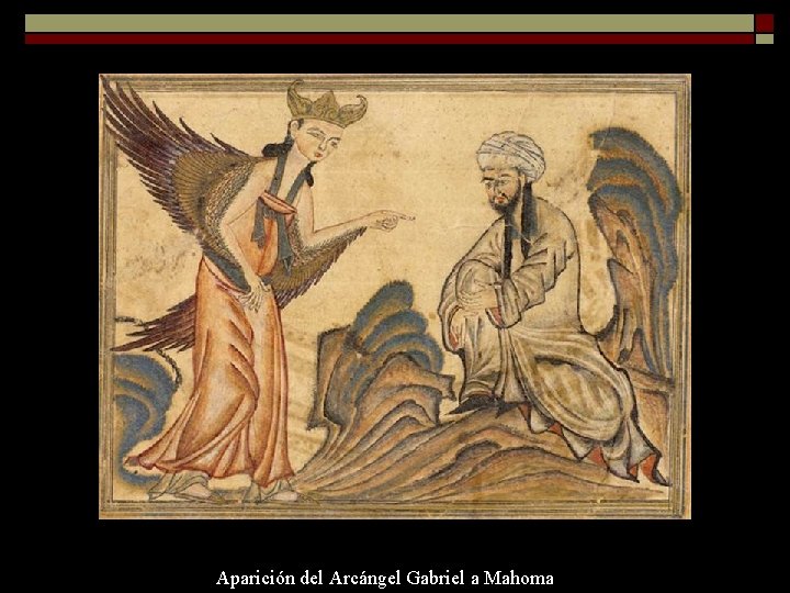 Aparición del Arcángel Gabriel a Mahoma 