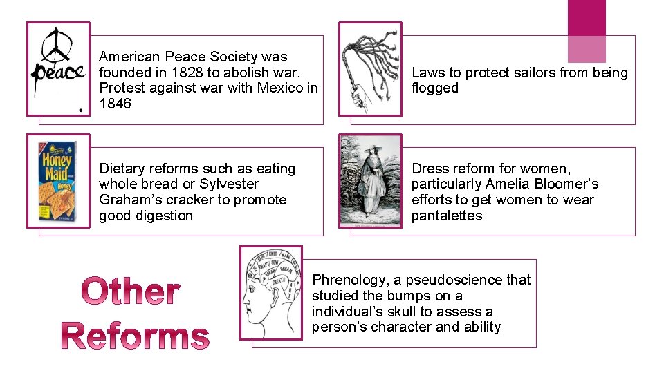 American Peace Society was founded in 1828 to abolish war. Protest against war with