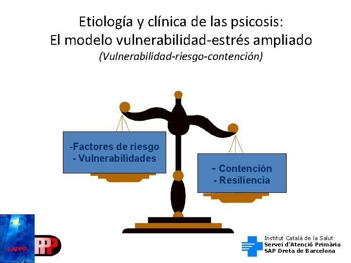Etiología y clínica de las psicosis: El modelo vulnerabilidad-estrés ampliado (Vulnerabilidad-riesgo-contención) -Factores de riesgo