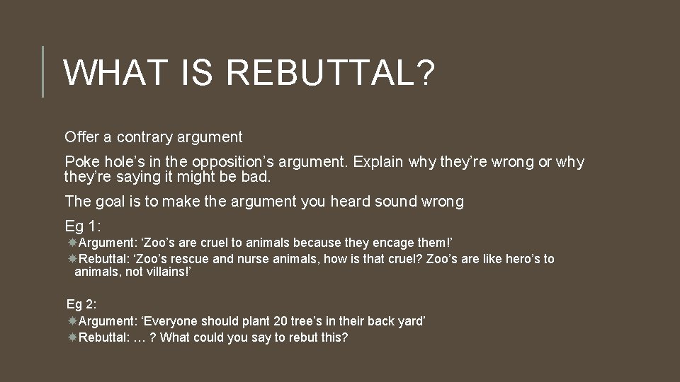 THE FOUNDATION OF DEBATING By Lilly Steph Georgia