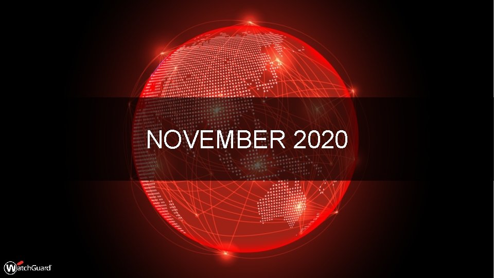 NOVEMBER 2020 