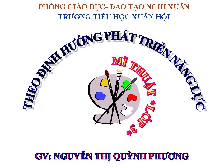 PHÒNG GIÁO DỤC- ĐÀO TẠO NGHI XU N TRƯỜNG TIỂU HỌC XU N HỘI