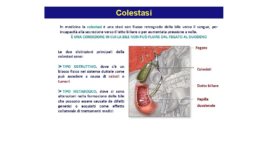 Colestasi Colestasi