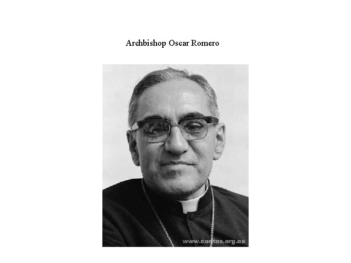 Archbishop Oscar Romero 