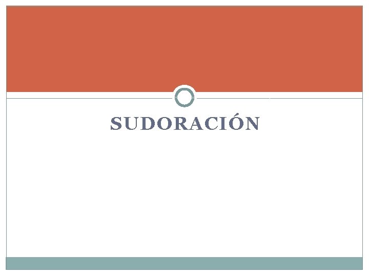 SUDORACIÓN 