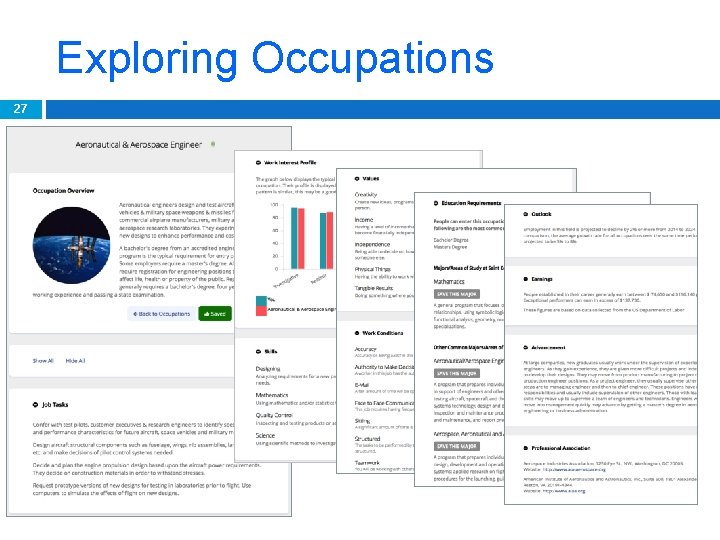 Exploring Occupations 27 