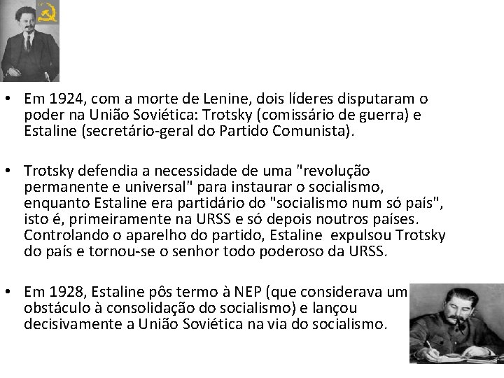 (estações de maquinaria para apoio aos agricultores). Quanto à indústria, a prioridade foi dada