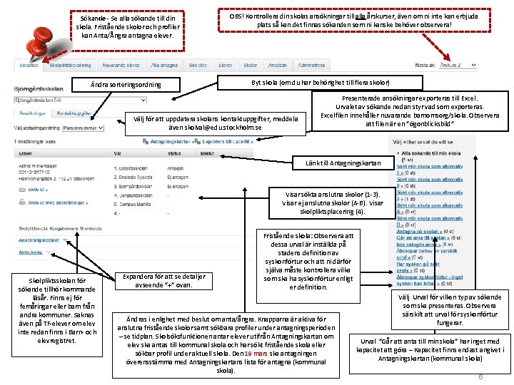 Sökande - Se alla sökande till din skola. Fristående skolor och profiler kan Anta/Ångra