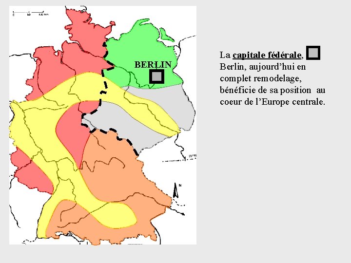 BERLIN La capitale fédérale, Berlin, aujourd’hui en complet remodelage, bénéficie de sa position au