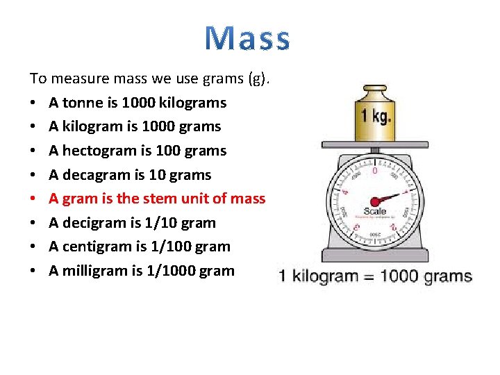 Measurement is finding a number that shows the