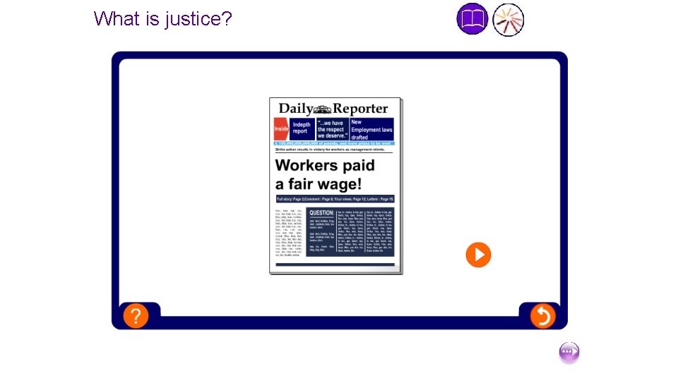 What is justice? What is justice?